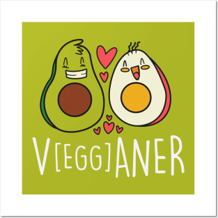 Vegganer Vegans Posters and Art